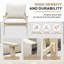 Chaise longue d'extérieur avec coussins Baryn