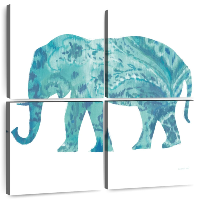 Éléphant brun sarcelle Brampt II
