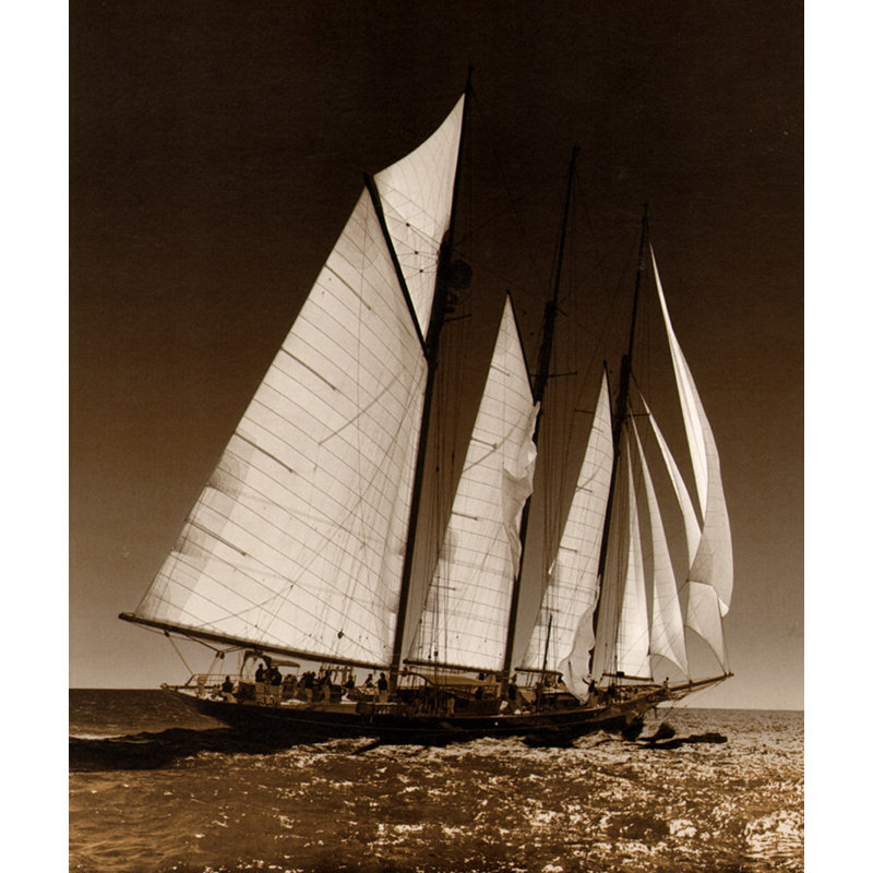 Voile à Cowes II, H 43 po x l 36 po
