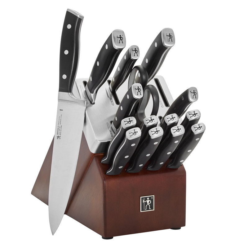 HENCKELS Forged Accent 16-Piece Self-Sharpening Knife Block Set