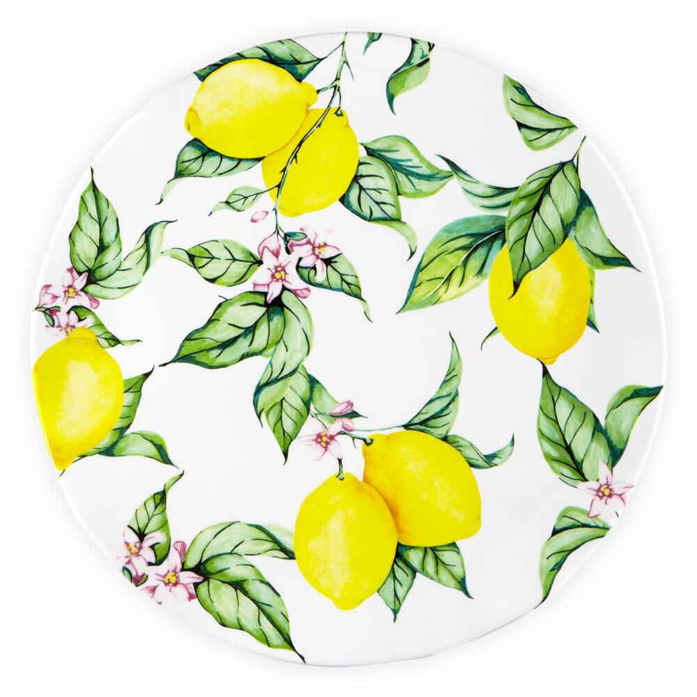 Fleur De Lis Living Jamila Melamine Platter | Wayfair