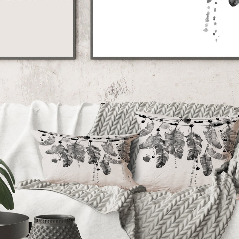Housse et insert de coussin rectangulaire suspendu