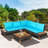 Acacia 5 - Person Patio Conversation Set-794973120