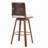 Upholstered Bar Stool with Metal Frame