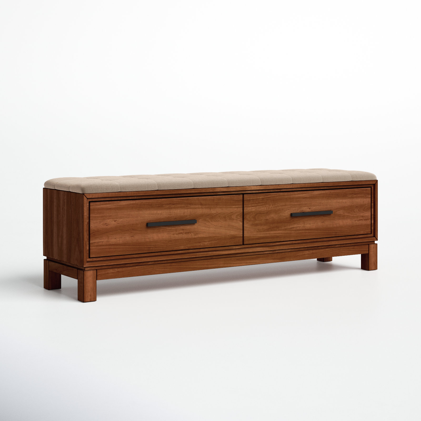 Wrightia Storage Bench, Honey Maple
