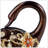 Tall Decorative Swan Statue" Laurel", Bronze And Topaz Design