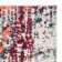 Felty Abstract Blue/Green/Orange Area Rug
