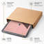 Pink Wall, Brown Diagonal Minimalist - Framed Print-195382927-195382931