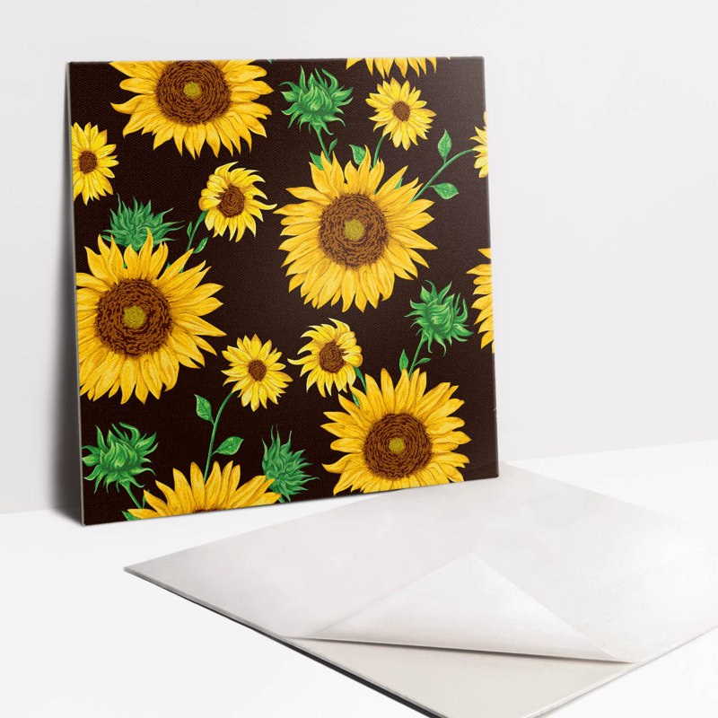 Athalene 30x30cm Pvc Mosaic Sheet in Yellow