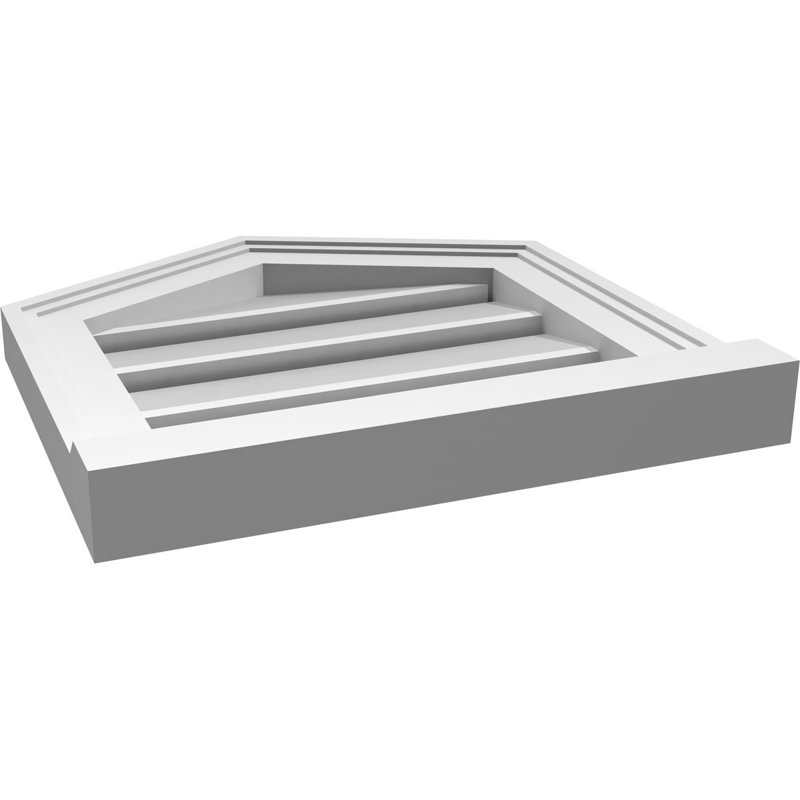 Ventilé à pignon fonctionnel en uréthane Signature, H 16 po x l 16 po x P 2 po