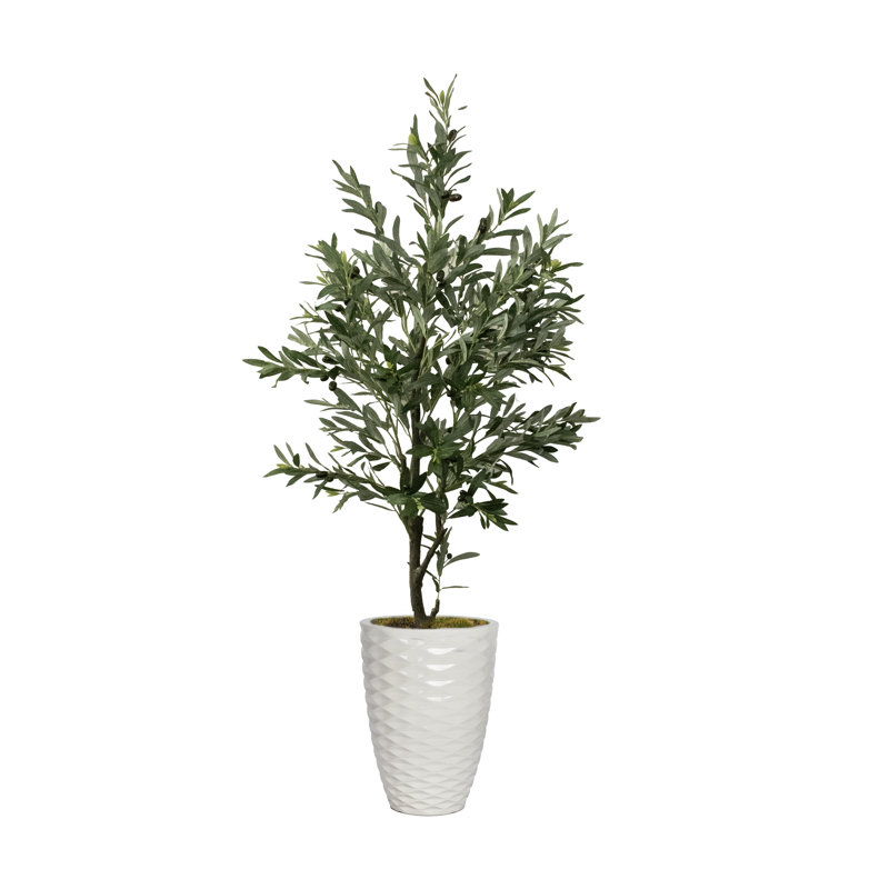 Olive artificielle 70,9 po en pot