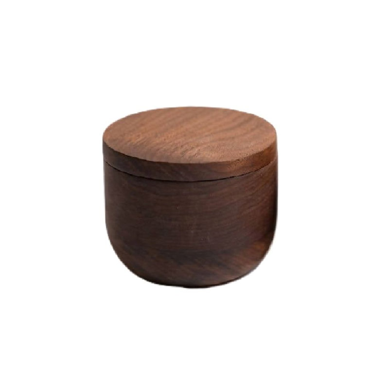 Kambur Walnut Wood Spice Jar