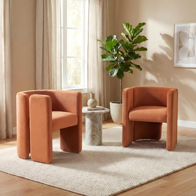 Fauteuil demi-tonneau Jaimyn