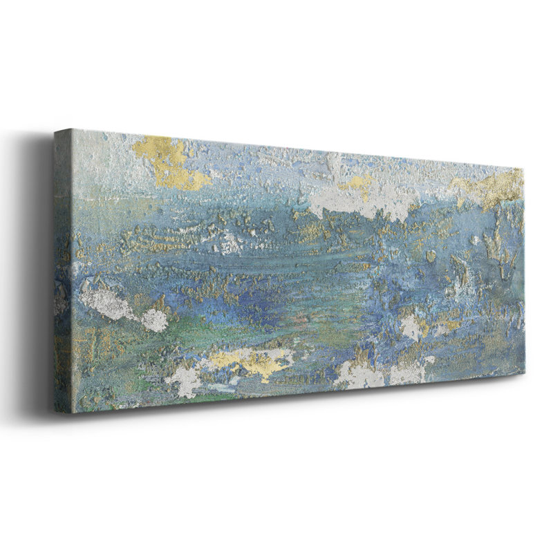 «Sparkling Sea I» sur toile, H 8 po x l 20 po x P 1,5 po