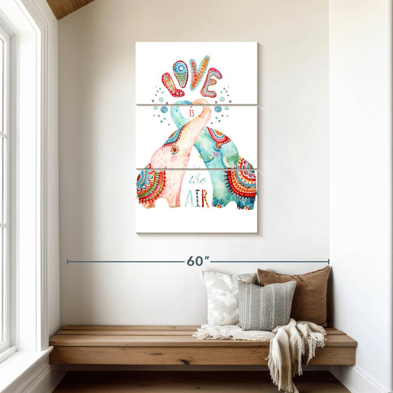 Baiser d'éléphant Hardie, H 45 po x l 28 po