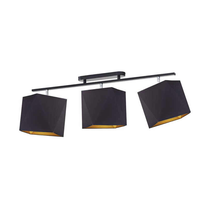 Goodell 3 - Light Kitchen Island Pendant, Matte Black, Black