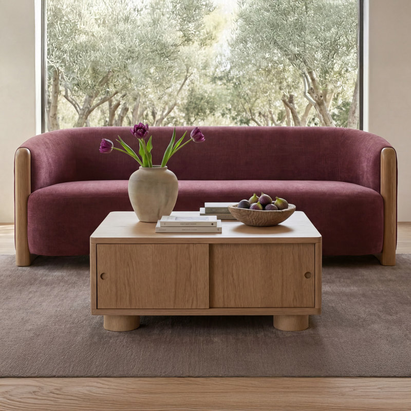Hobbs Storage Coffee Table Natural