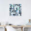 «Blue Ink Dots» par Ninola Design - reproduction d'art-53057935-53057927-53057928