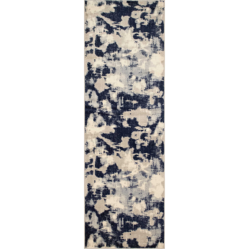 Kelson Abstract Indoor Rug, Runner 2'2" x 6"