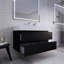 Ensemble de meuble-lavabo mural simple 42 po Babajide-318099530