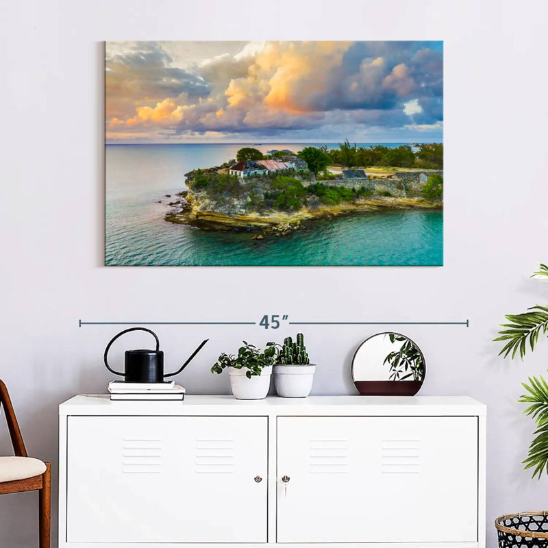 Nicci Fort James Aerial View, 26" H x 39" W