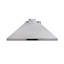 Eco-Air Stainless Steel 860 CFM Convertible Wall Range Hood with Baffle Filter