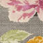 Tapis en laine / coton noué à la main Madhava noir / jaune / rose-849169537