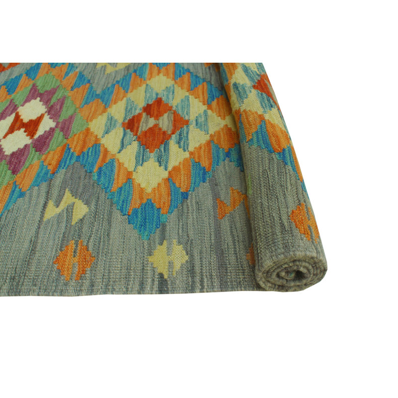 Bobbee Wool Geometric Indoor Rug