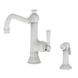 Jacobean Single Handle Kitchen Faucet with Side Spray