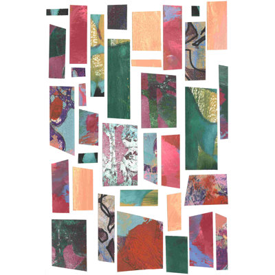 " Broken Fragments III " Painting Print