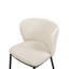 Mina 40cm H Velvet Upholstered Metal Full Back Side Chair-100023820
