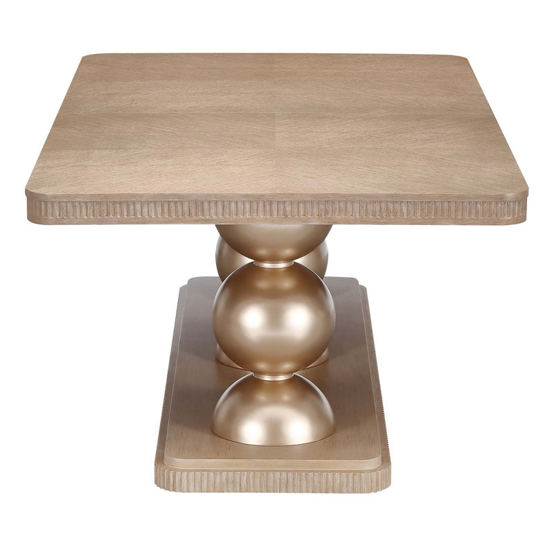 West Kensington 7-piece Rectangular Dining Room Set - Caramel, 7 Pieces: Table, 6 Chairs