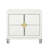 Side Table, Nightstand With Acrylic Front Legs
