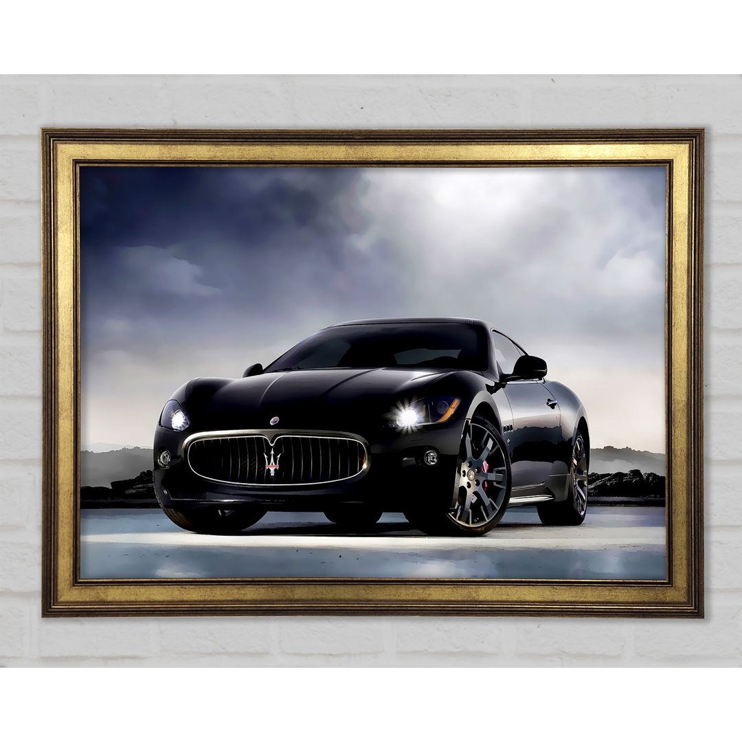 Maserati Black Beauty - Drucken