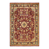 Classic One-of-a-Kind 6' 1" X 9' 2" Hand Knotted Area Rug