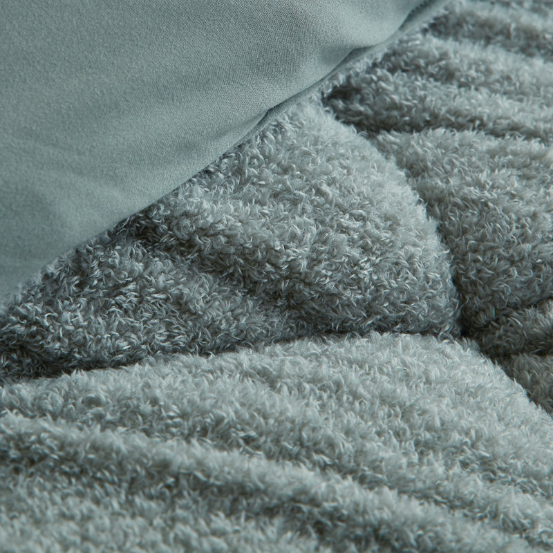 Oh Sweetie Bare Coma Inducer Plush Oversized Comforter, Full Comforter, Shadow