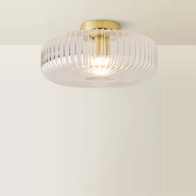 Glass Flush Mount