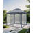 SeeHill 10 Ft. W X 10 Ft. D Metal Frame Outdoor Gazebos with Double Roofs, Outdoor Gazebos Shelter Tent, Pop-up Patio Gazebo Canopy with Mosquito Netting for Lawn, Backyard, Deck and Garden-113380068-113380069