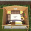 Mercia 13ft x 10ft Retreat Log Cabin-1080628698