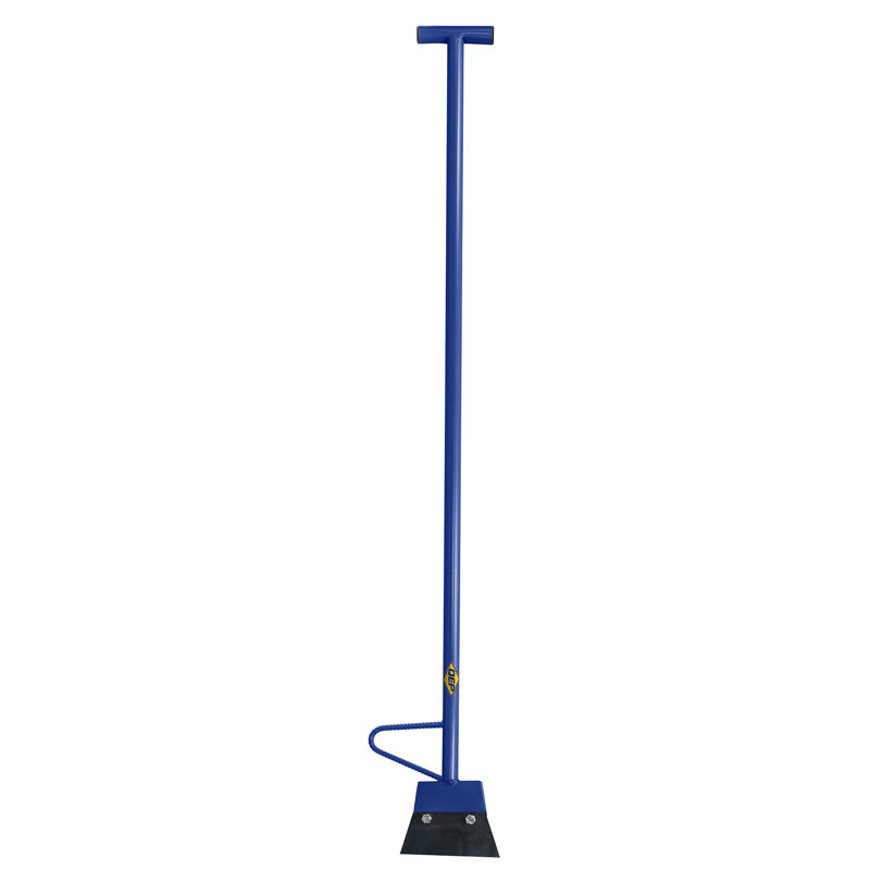QEP 7" Wide Floor Scraper and Stripper with 48" Handle and Foot Peg