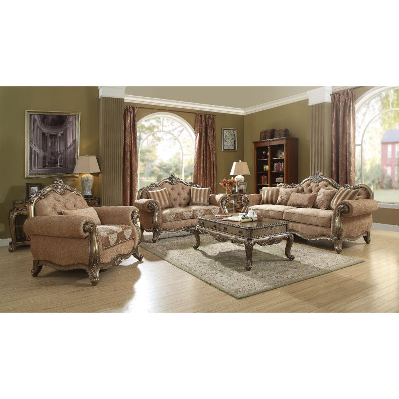 Console de 54 po Kelis, Brun