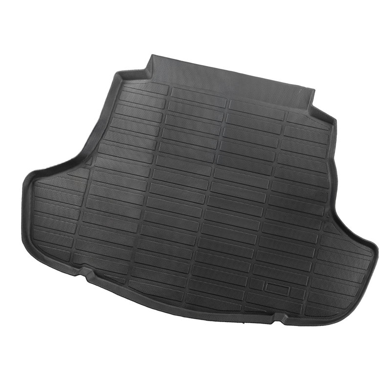 Tapis de coffre compatible avec le véhicule hybride hybride Camry de 2018-2025, ajustement précis et sans odeur, remplacement du protecteur de coffre en TPE, noir (1 pièce)