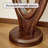 American-Style Vintage Black Walnut Adjustable Full-Length Mirror