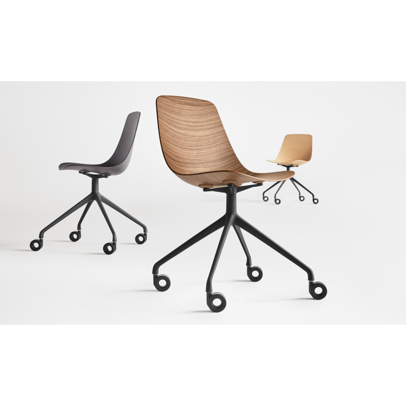 Clean Cut Task Chair, Oblivion/Black