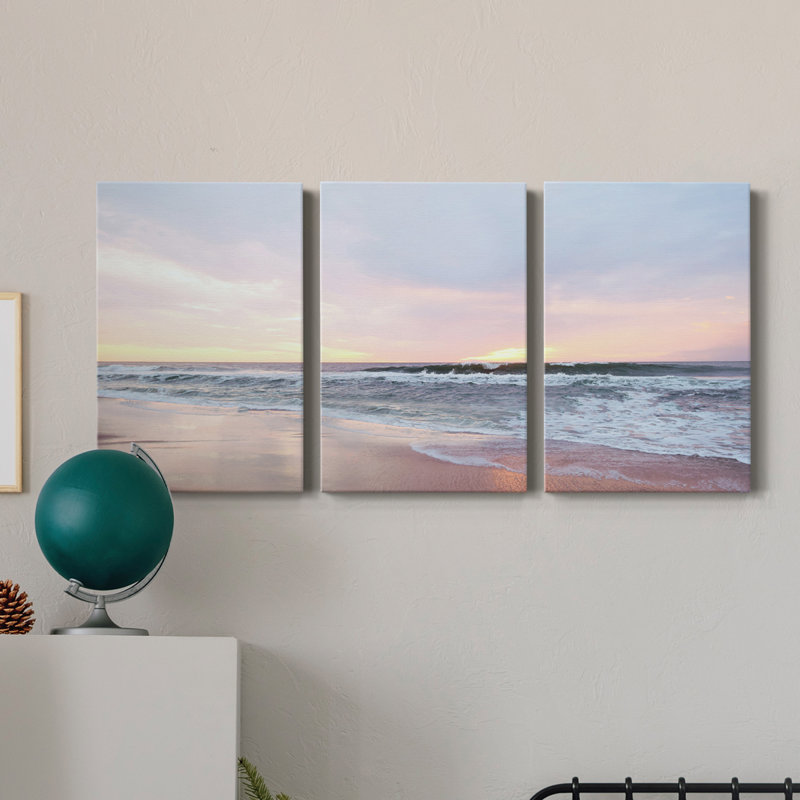 " Morning Stroll " 3 - Pieces, 60" H x 40" W x 1" D