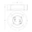 Kelly Wearstler Melange Small Flush Mount-44746363-44746364