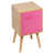 Beech/Dark Pink/Black selected