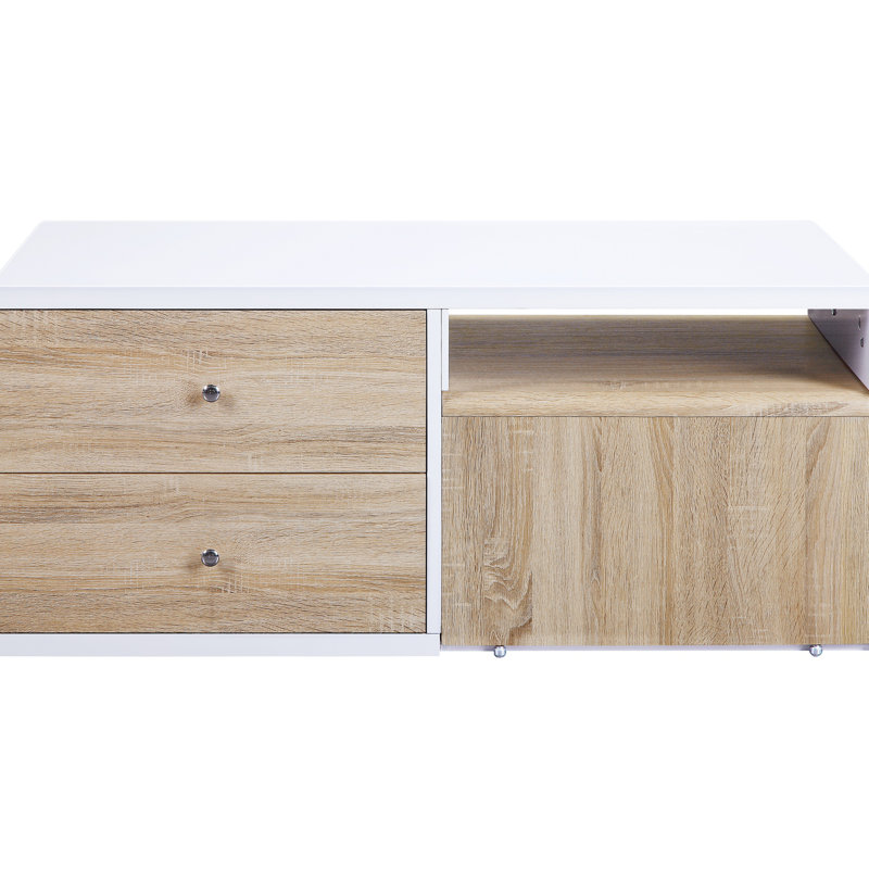High Gloss 4-Drawer Coffee Table