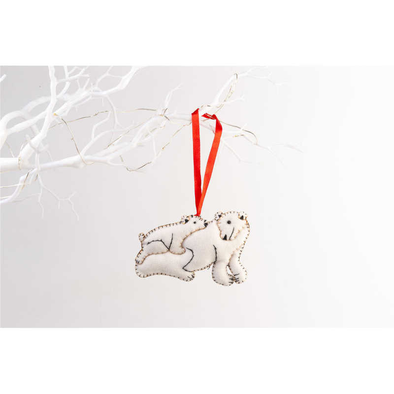 2cm Handmade Fabric Animals Hanging Figurine Ornament