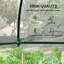 Carmelinda Walk-In Greenhouse Lean-to Greenhouse 214 x 118 x 212cm Clear